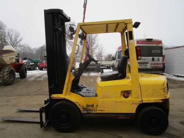 Dieselstapler Hyster H2.50XM - Duplex-Freisicht + Seitenschieber