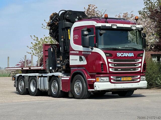 Nosturiauto Scania G480 !!TRUCK/TRACTOR!!!CRANE/GRUE/HIAB 105TM!!T...