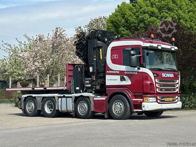 Nosturiauto Scania G480 !!TRUCK/TRACTOR!!!CRANE/GRUE/HIAB 105TM!!T...