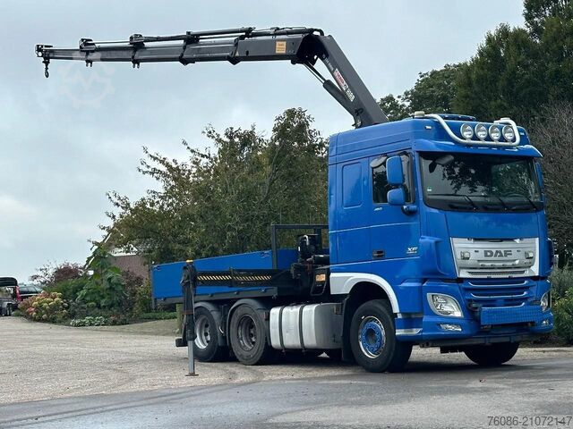 Nosturiauto DAF XF 460 6x4!! HIAB 24TM CRANE/KRAN/TREKKER/BAKWA...