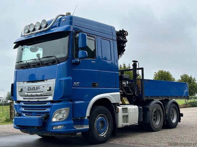 Nosturiauto DAF XF 460 6x4!! HIAB 24TM CRANE/KRAN/TREKKER/BAKWA...