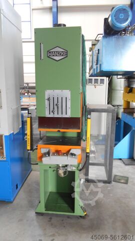 Hydraulic press, single column press 