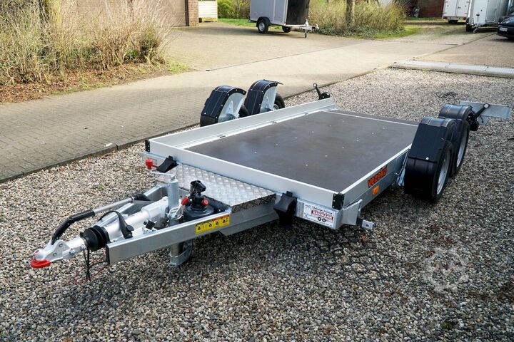 Low-loader trailer Vezeko HUSKY FB 35.35 345X162X10CM 3500KG ABSENKER