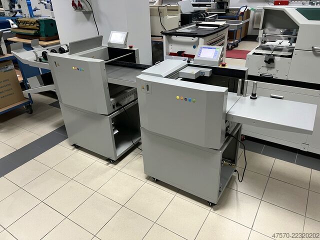 Machine automatique de rainurage et de pliage Dumor Lightning Fold Pro 8335B+33KF Automatic Creasing and Folding Machine
