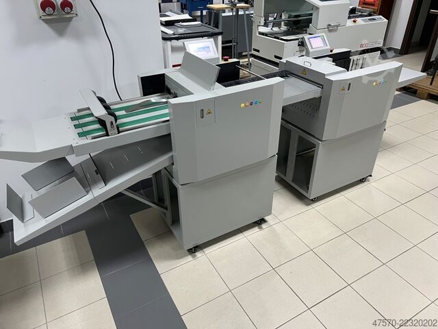 Machine automatique de rainurage et de pliage Dumor Lightning Fold Pro 8335B+33KF Automatic Creasing and Folding Machine