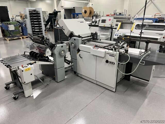 Plieuse Heidelberg Stahlfolder Ti 52 4/4 Folding machine
