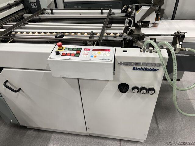 Plieuse Heidelberg Stahlfolder Ti 52 4/4 Folding machine