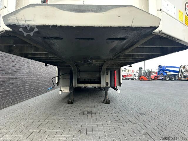 Semi low-loader NOYENS 2 ASSER SEMIE HYDRAULISCH GESTUURD