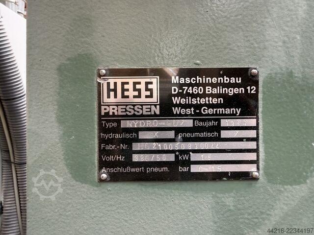  Hess Hydro Lux