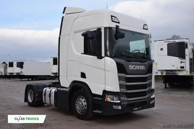 मानक ट्रैक्टर यूनिट SCANIA R450 CR20H Retarder ACC ADAS Package