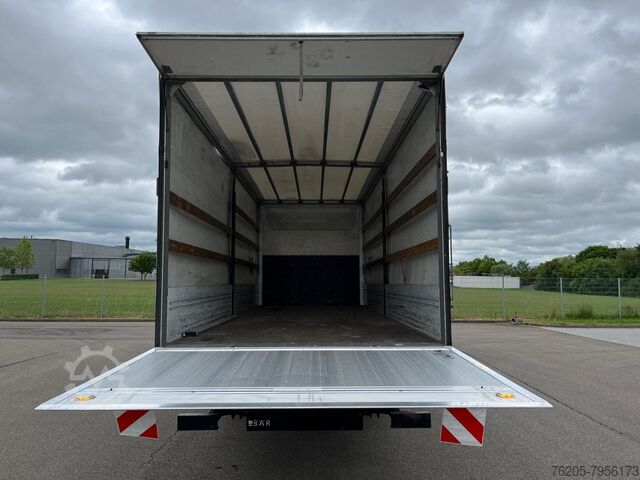 Platformas kravas automašīna ar tentu Mercedes-Benz Atego 1530 L BigSpace SD Luft AUT AHK SpurH