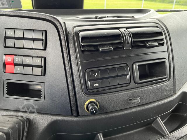 Platformas kravas automašīna ar tentu Mercedes-Benz Atego 1530 L BigSpace SD Luft AUT AHK SpurH