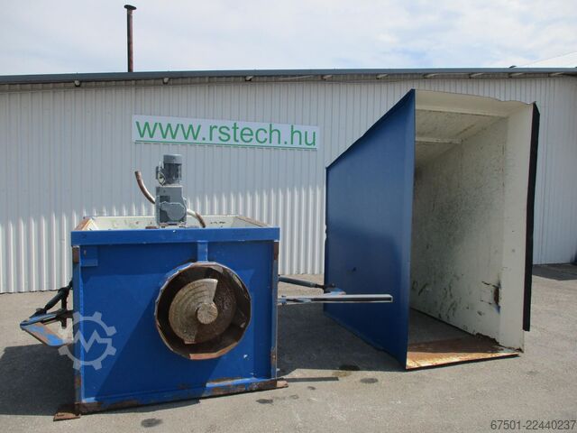 Zerkleinerungsanlage Rotationsverdichter H&G Screw compactor Schneckenverdichter (3522)