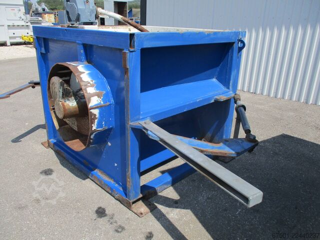 Zerkleinerungsanlage Rotationsverdichter H&G Screw compactor Schneckenverdichter (3522)