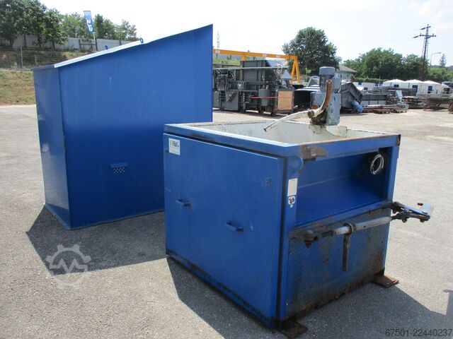 Zerkleinerungsanlage Rotationsverdichter H&G Screw compactor Schneckenverdichter (3522)