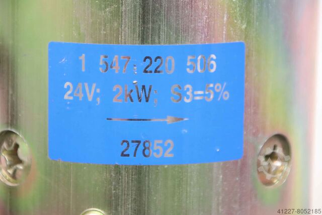 Hydraulikpumpe für Elektrostapler 24 V 2 kW Bosch Jungheinrich EJE-KmS