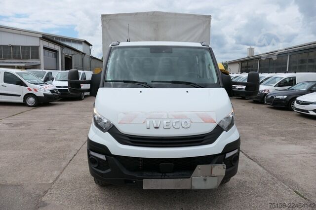 Furgão cortina de lona iveco Daily 70C18H D70C DoKa LBW Klima Tempomat Standheizung COC