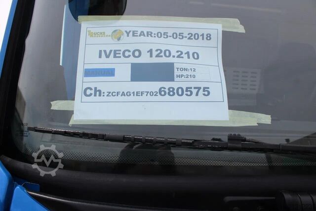 Kovček Iveco Eurocargo 120E21 + LIFT + EURO 6 + 2 PIECES IN ...