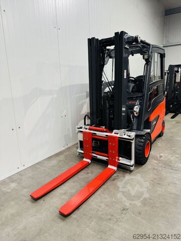 Rafknúinn 4 hjól lyftara Linde E 35 HL-01 Kabine Triplex STVO ZVG