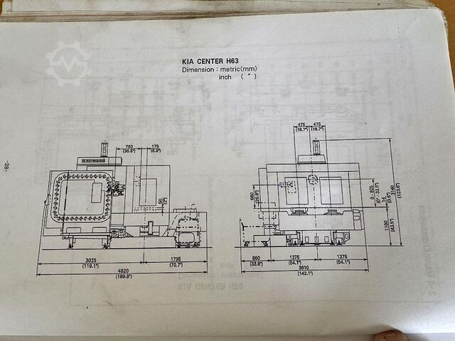 অনুভূমিক যন্ত্রকেন্দ্র KIA Center H63