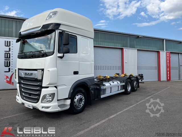 Вантажівка зі змінною надбудовою DAF XF 480 6x2 BDF-SDG/ Multiwechsler*Lenkachse*