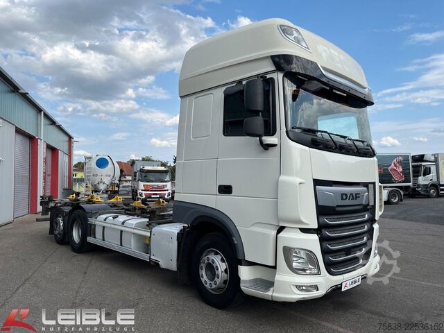 Вантажівка зі змінною надбудовою DAF XF 480 6x2 BDF-SDG/ Multiwechsler*Lenkachse*