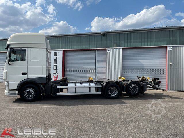 Вантажівка зі змінною надбудовою DAF XF 480 6x2 BDF-SDG/ Multiwechsler*Lenkachse*