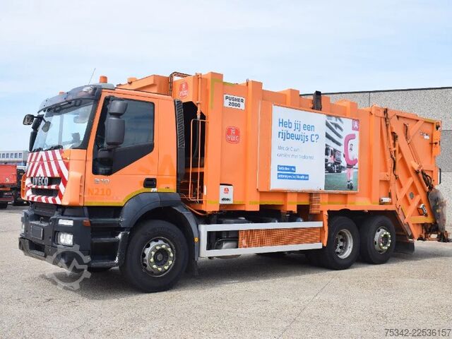 Машина для збору сміття Iveco Stralis AD260S31 - VDK waste system Pusher 2000
