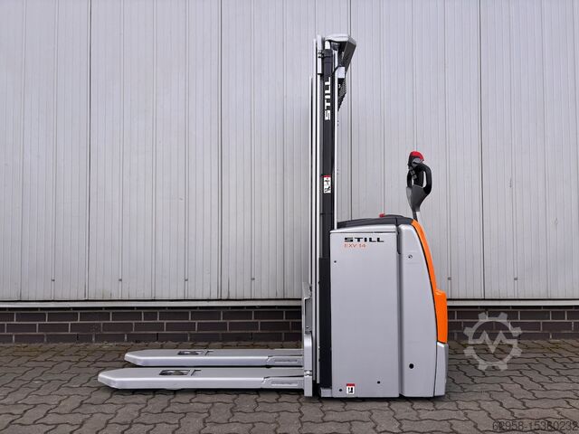 Empilhador de elevação alta, porta-paletes, STILL STILL EXV14 | AKKU NEU!