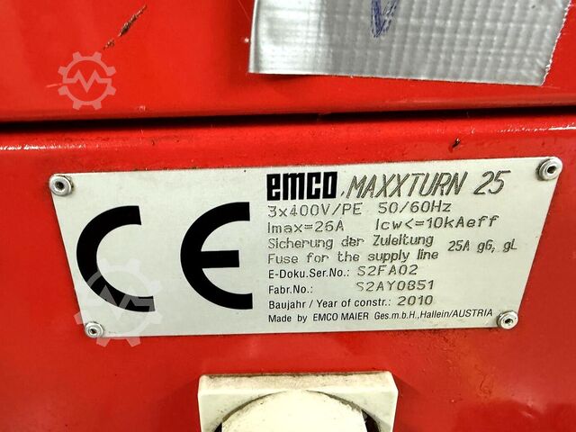 CNC lathe EMCO MAXXTURN 25