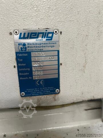 Mesin bubut terkendali siklus Wemas / Wenig GmbH HITURN 500