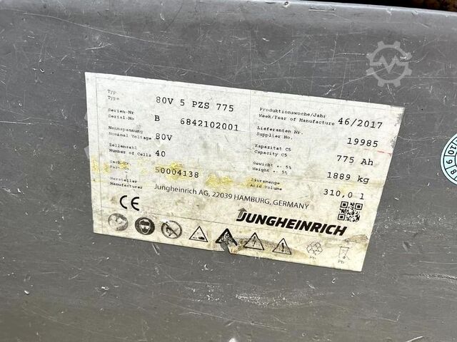 מלגזה 4 גלגלים חשמלית Jungheinrich EFG 430