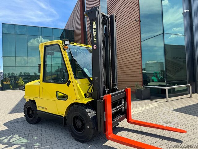 叉车 Hyster H 5.5 XM // Full cabin // Only 6135 hour