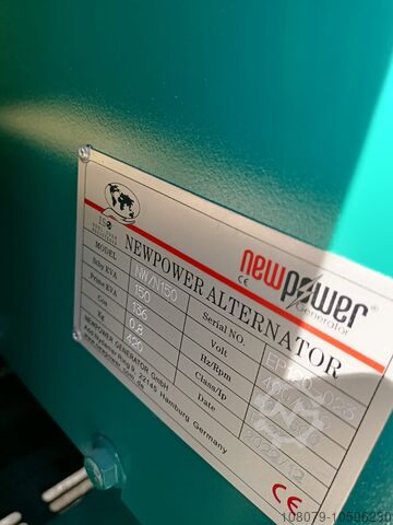 135kVA noodstroomaggregaat dieselaggrega Newpower Generator Stromaggregat NWR150 Notstrmaggregat Diesel Generator