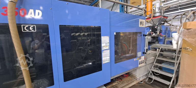 μηχανή χύτευσης με έγχυση JSW (Japan Steel Works) J350AD