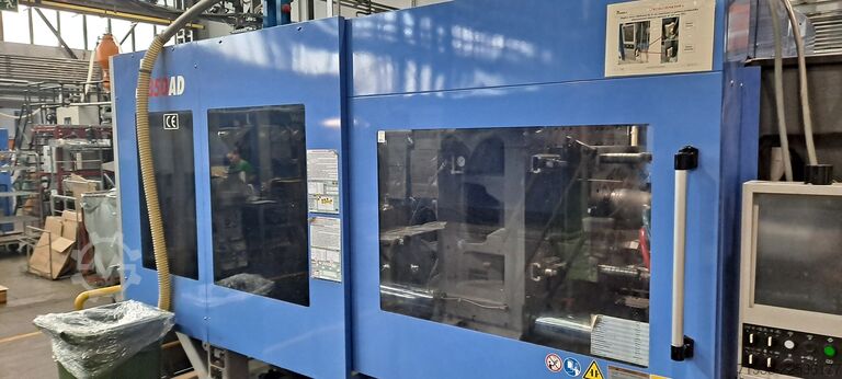 μηχανή χύτευσης με έγχυση JSW (Japan Steel Works) J350AD