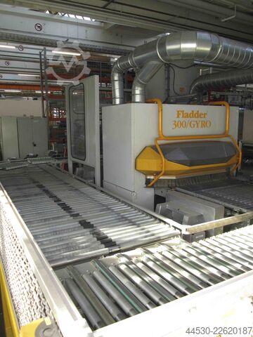Sheet metal deburring machine Fladder Danmark A/S 300/Gyro 1300 VAC