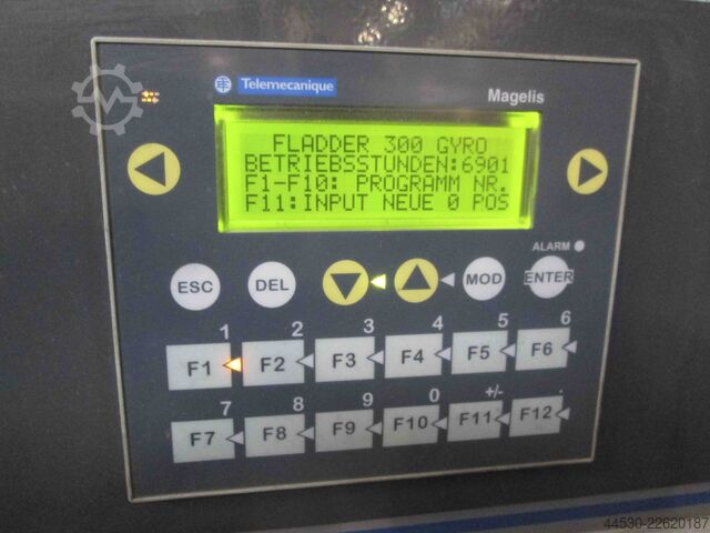 Sheet metal deburring machine Fladder Danmark A/S 300/Gyro 1300 VAC
