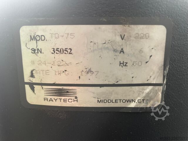 Tumbler, vibratory tumbler Raytech TD75 und FT75