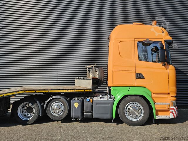 Volume SCM Scania R450 6x2 + NOOTEBOOM 3 AXLE TRAILER / LOW LOADER