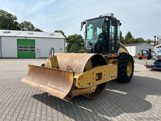 Rodillo de tambor único CATERPILLAR CS - 563 E / Walzenzug / 6 Zylinder / Planiersch
