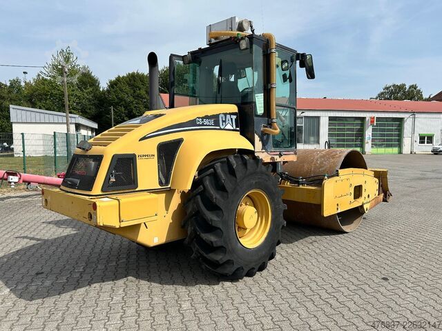 Rodillo de tambor único CATERPILLAR CS - 563 E / Walzenzug / 6 Zylinder / Planiersch