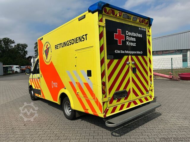 Feuerwehrfahrzeug MAN TGE 5.180 / WAS Trage / Liege