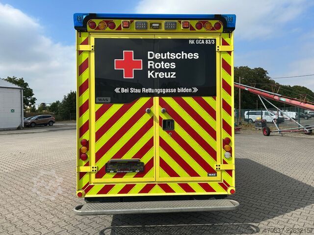 Feuerwehrfahrzeug MAN TGE 5.180 / WAS Trage / Liege
