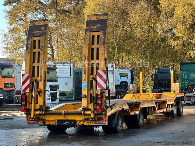 Tieflader Anhänger LANGENDORF TUE 40 4.Achser Tieflader-Anhänger, Radmulden