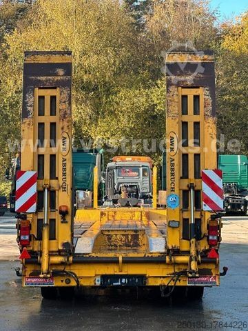 Tieflader Anhänger LANGENDORF TUE 40 4.Achser Tieflader-Anhänger, Radmulden