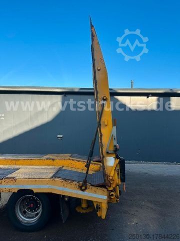 Tieflader Anhänger LANGENDORF TUE 40 4.Achser Tieflader-Anhänger, Radmulden