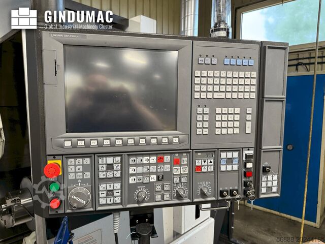 Vízszintes esztergagép Okuma LB 3000 EX II with Iemca KID 80
