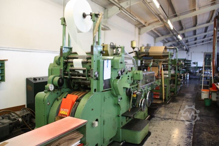 Blockbodenbeutelmaschine, SOS-Bags Windmöller & Hölscher Triumph 3A + QMS 992 (vierfarbig)