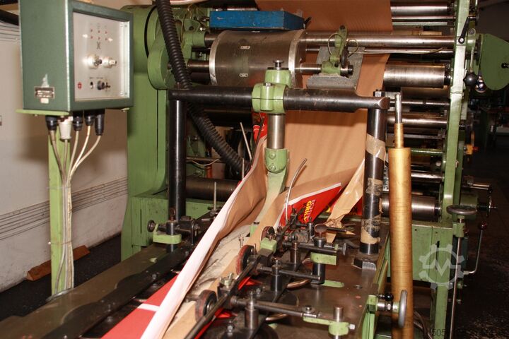 Blockbodenbeutelmaschine, SOS-Bags Windmöller & Hölscher Triumph 3A + QMS 992 (vierfarbig)